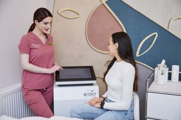 Mitovit® IHHT, Gespräch vor der Sitzung